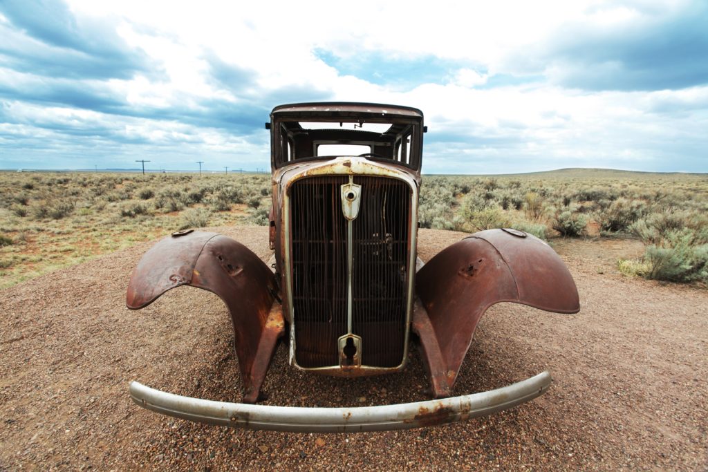 Rusty Vehicle